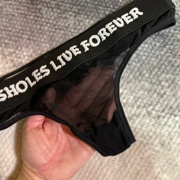 ALF Bold Lettering Shorts and Thong Set - Picture 8 of 10